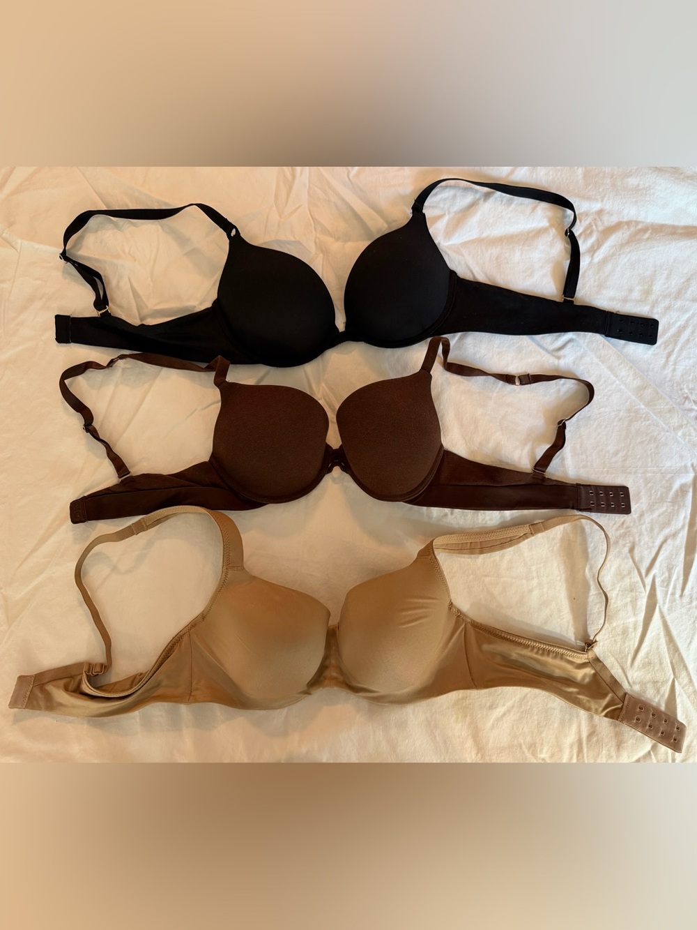 Soma Bras in Black, Brown & Nude
